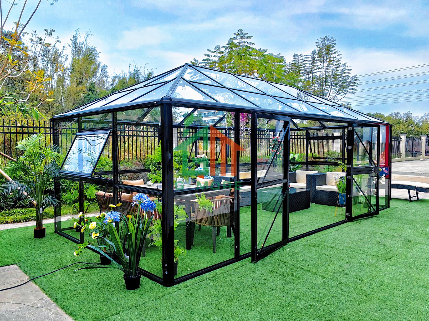 G-more Titan Gazebo Series Greenhouse-GT8306