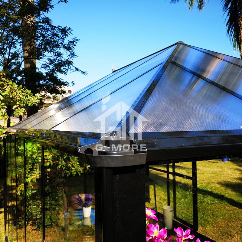 G-MORE Royal Park Easy DIY Glass Conservatory-GE2604