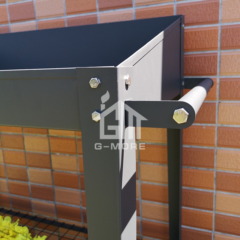 3'x1.5' G-MORE Two-Wheels, Stainless Bolt & nuts Versatile Steel Potting Bench