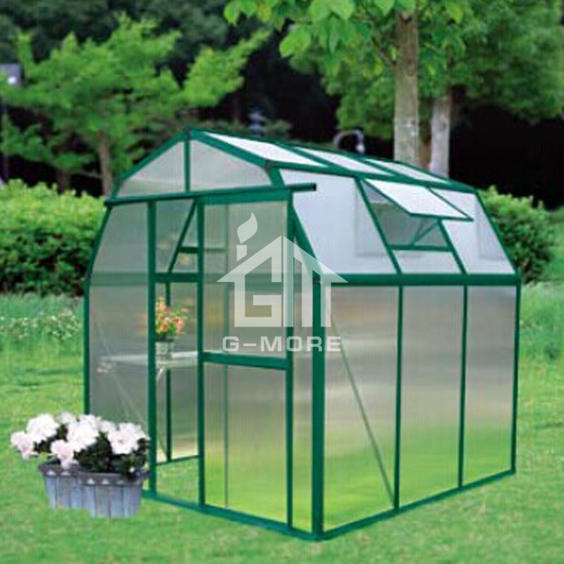 216x216cm Guangzhou Metal Frame Used Garden Greenhouse