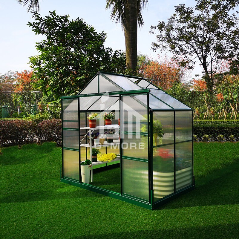 8'x4' G-more Lite Series Cheap Backyard Greenhouse kit-GL032