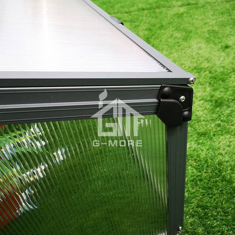 G-MORE Cold Frame, 4MM PC Aluminum Mini Greenhouse - GM44011