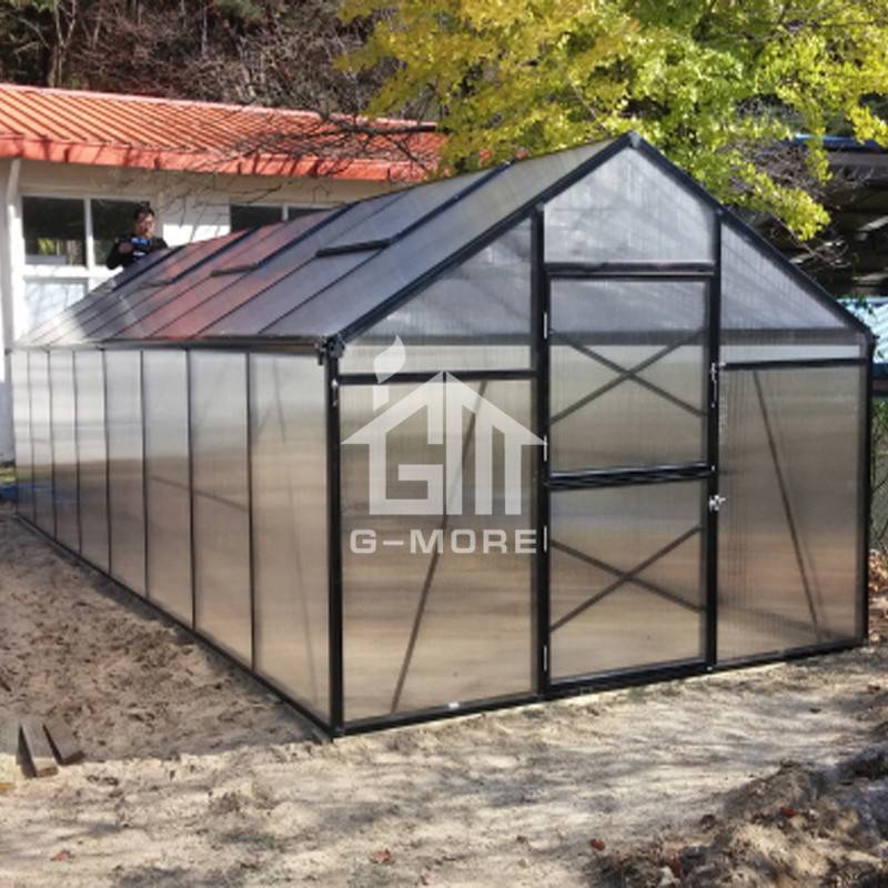 10'x26.4' Titan Greenhouse, G-MORE Titan Series Waterproof Polycarbonate Garden Greenhouse Kit for sale - GM32308
