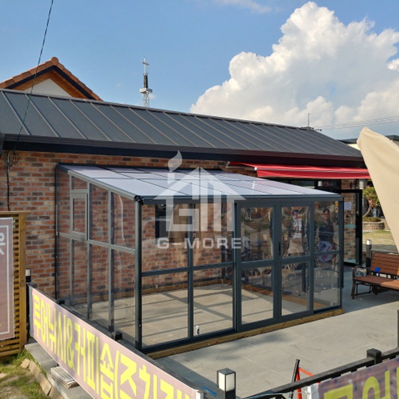 10.5'x12.8' G-more Large Lean to Series Top Rated Lean to Sunroom-GM37405