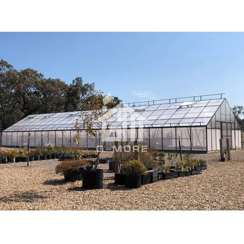 7M Width Super Big Aluminum Garden Greenhouse