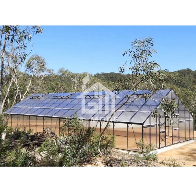 25'x52.5' G-more Titan Series 7M Width Super Strong Aluminum Garden Greenhouse - GM32716