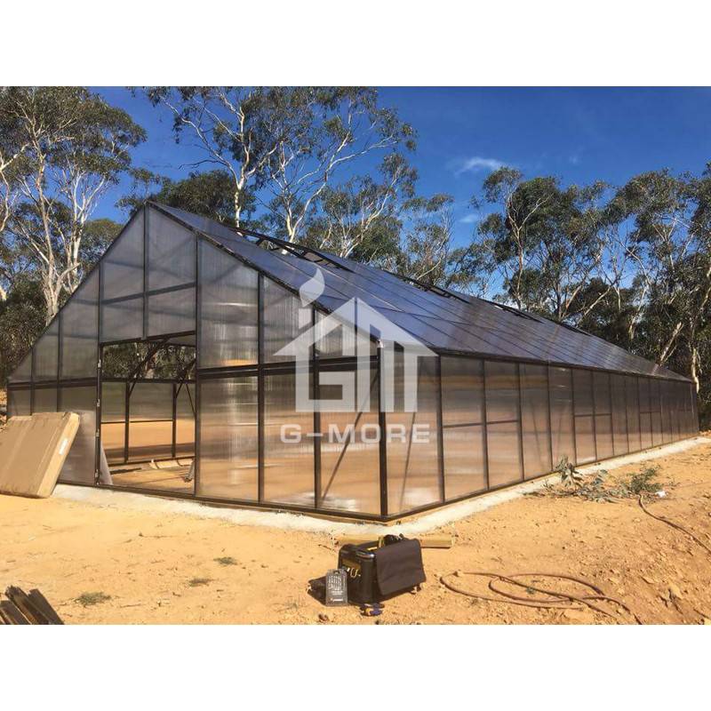 25'x52.5' G-more Titan Series 7M Width Super Strong Aluminum Garden Greenhouse - GM32716