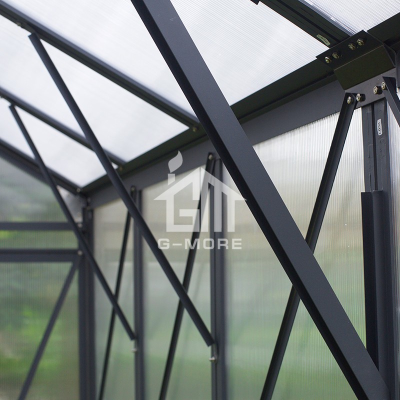 G-more Orangery Series Heavy Duty Glass Greenhouse-GM34606