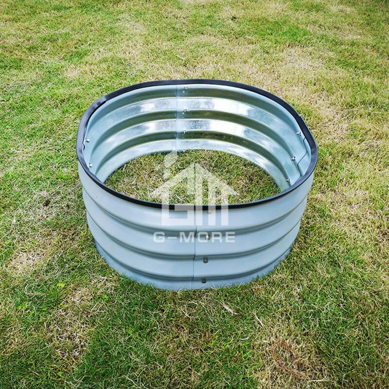 G-MORE 60 x 60CM Fast Assembly Sliver Raised Garden Beds