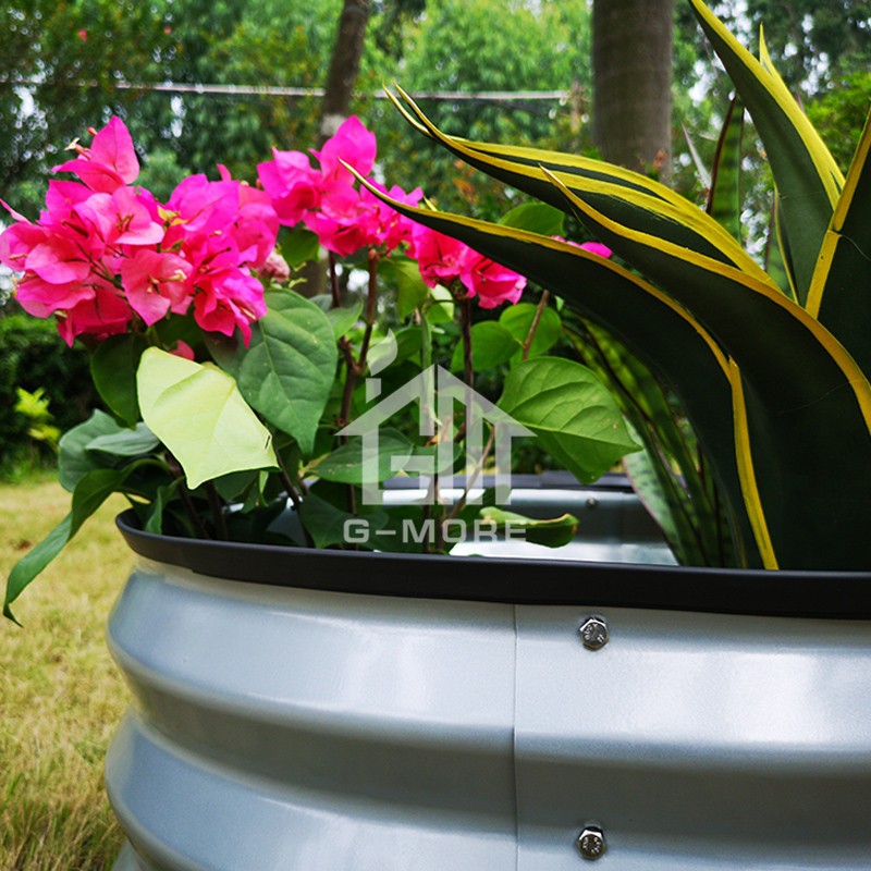 G-MORE 60 x 60CM Fast Assembly Sliver Raised Garden Beds